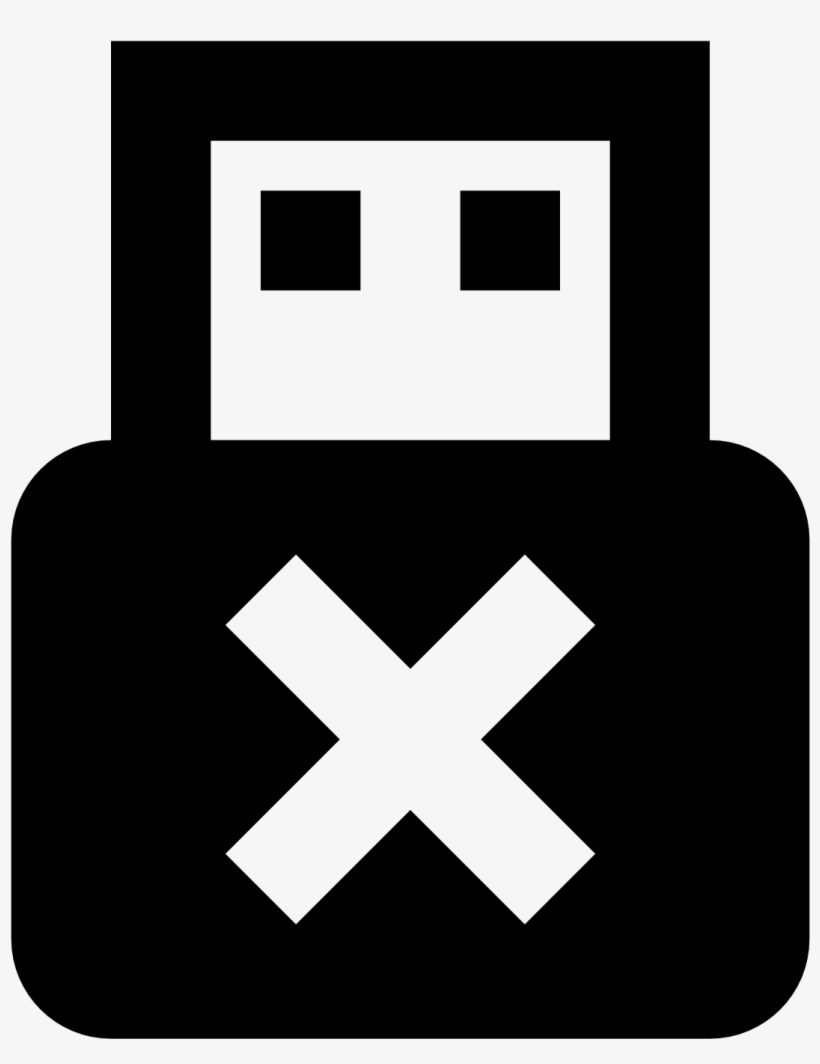 Download Vectors Icon Usb Free - Usb Disconnected, transparent png download