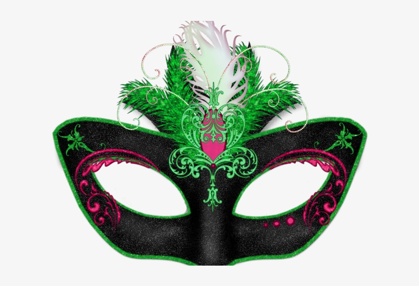 Masks Clipart Green - Mask, transparent png download