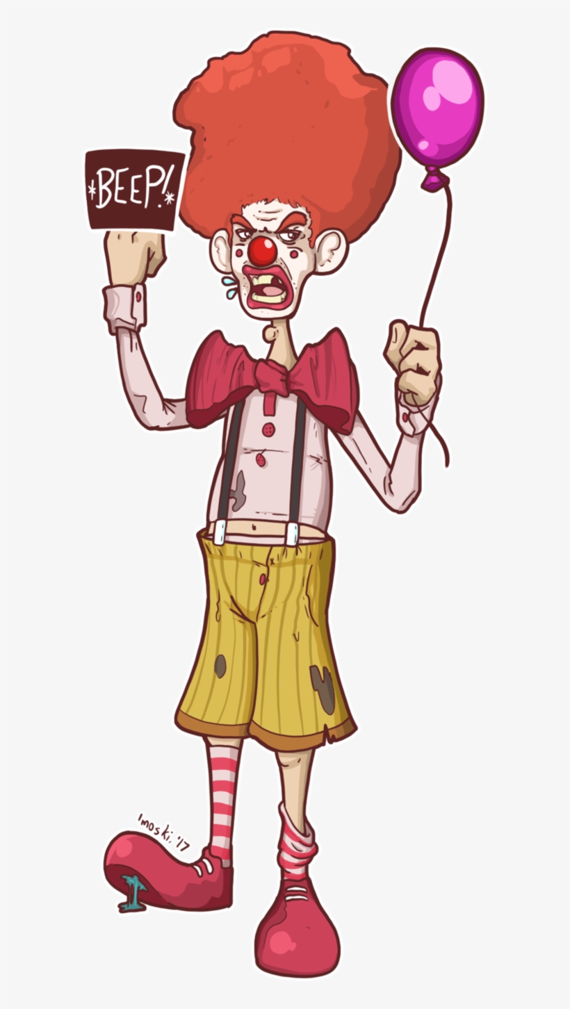 Ransome The Beeping Insult Clown By Memoski - Cartoon, transparent png download