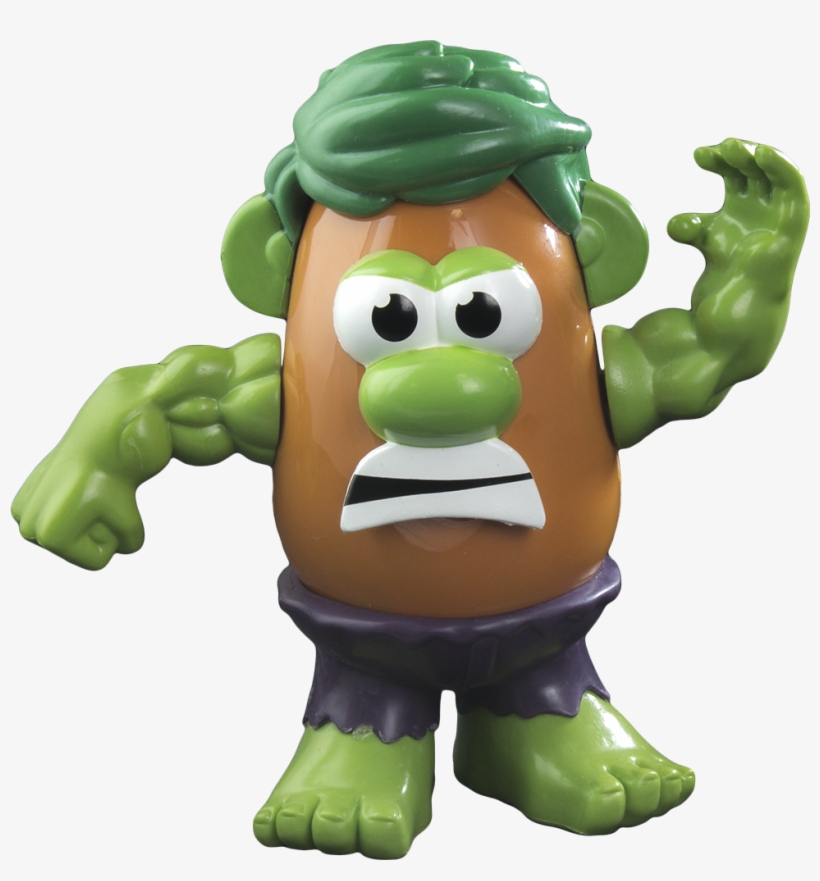 Green Hulk Mr Potato Head - Mr Potato Hulk, transparent png download