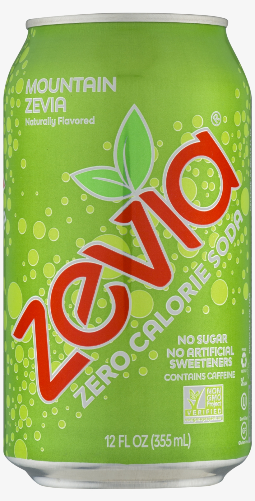 Zevia Sugar Free Gluten Free Mountain Zevia Zero Calorie - Juicebox, transparent png download