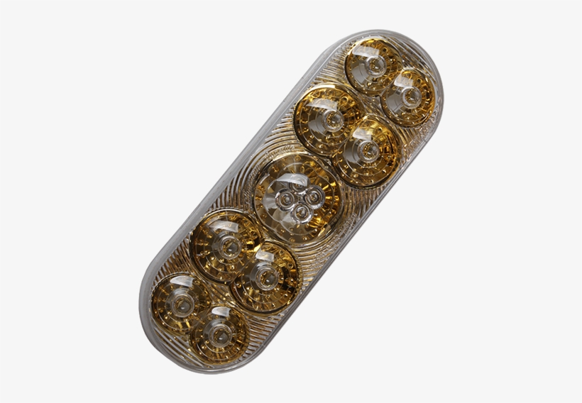 Model Sl 8200 Oval Designer Series Gold Ref Red Stop, - Pill, transparent png download