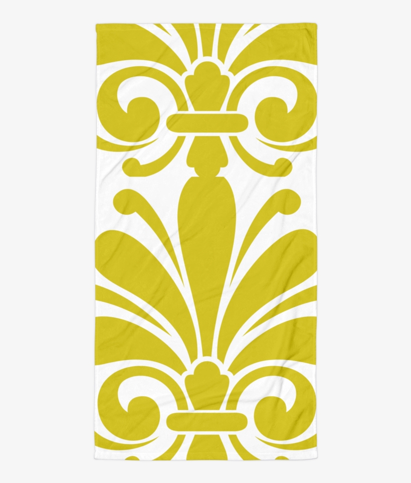Capital Beach Blanket In Yellow - Bible, transparent png download