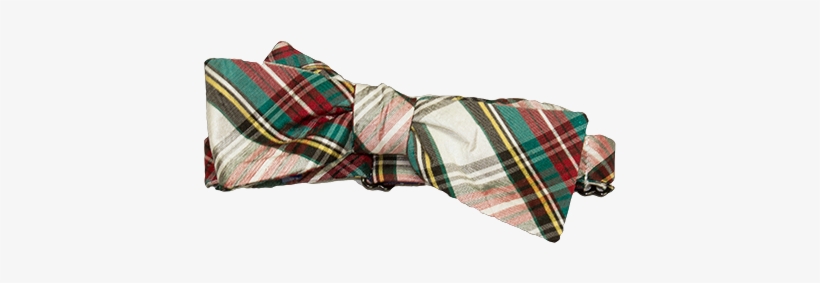 Bailey Holiday Tartan Bow Tie - Tartan, transparent png download