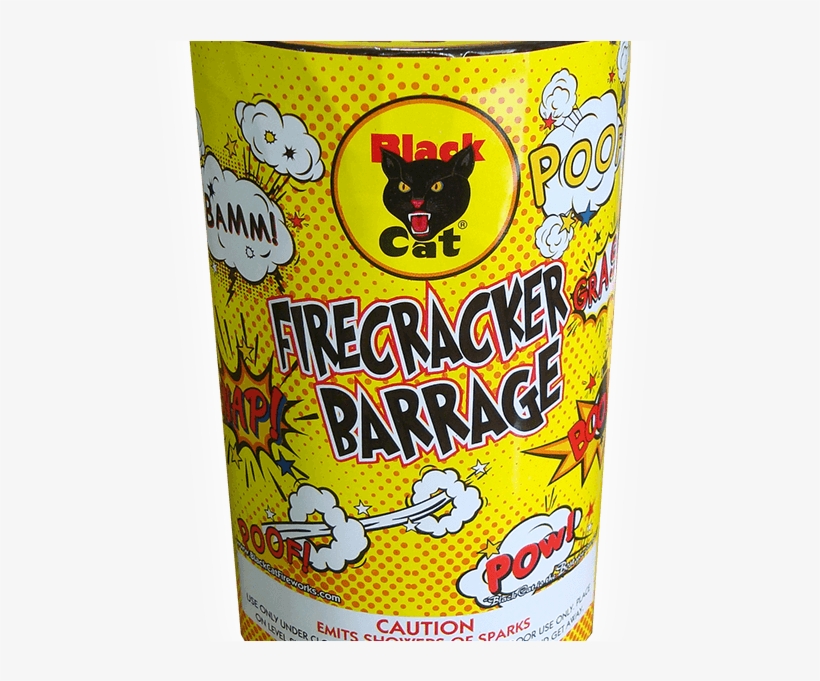 Firecracker Barrage - Black Cat Fireworks, transparent png download