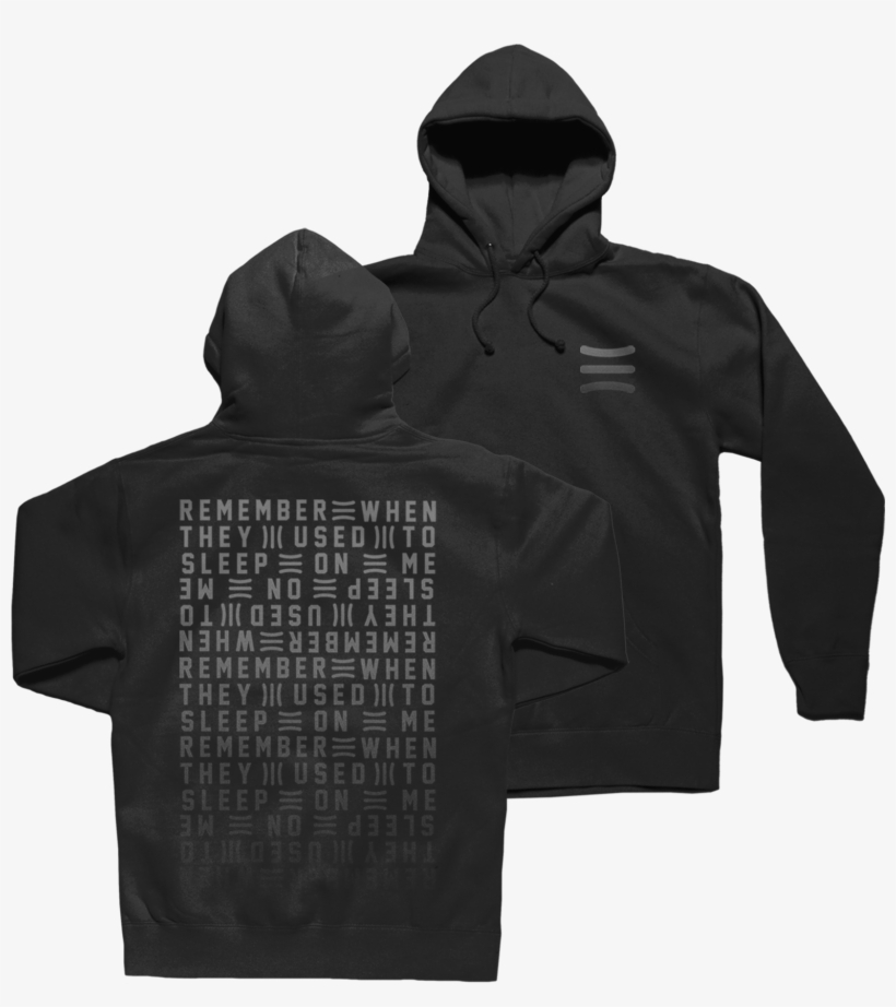 Remember Black Hoodie, transparent png download