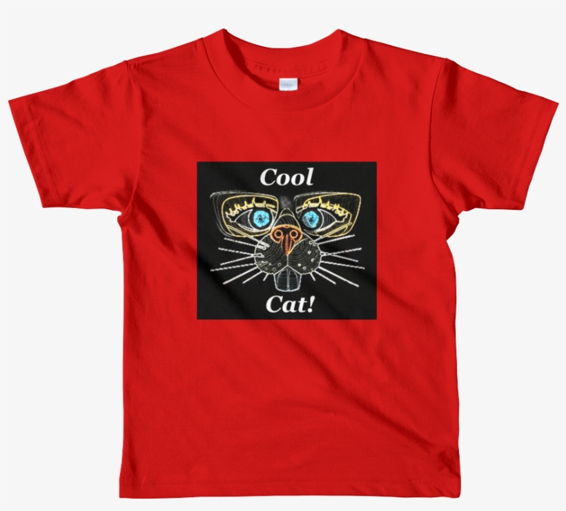Cool Cat Kid's 2t 6t Short Sleeve T Shirt - Twin Peaks Meanwhile Shirt, transparent png download