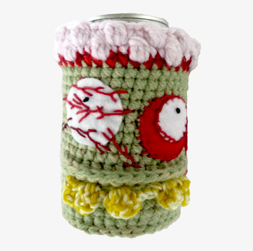 Zombie Beer Cosy - Crochet, transparent png download