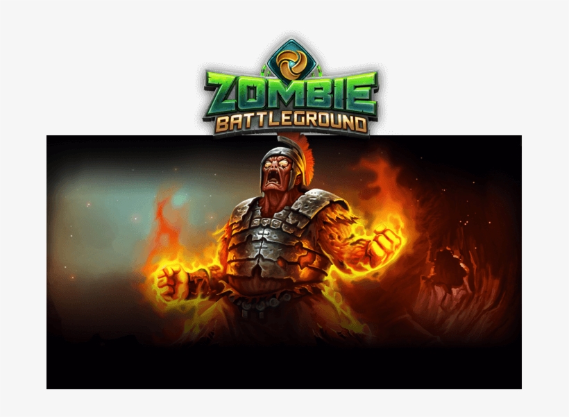 Zombie Battleground Is The First Collectible Card Game - Poster, transparent png download