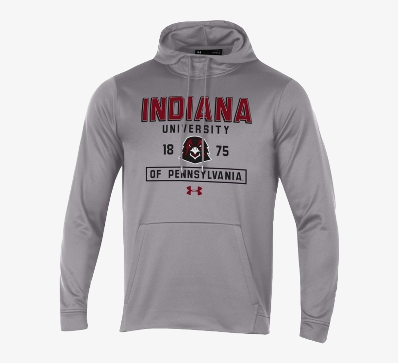 Hoodie, Iup Full Name & Hawk Head, By Under Armour - Under Armour, transparent png download