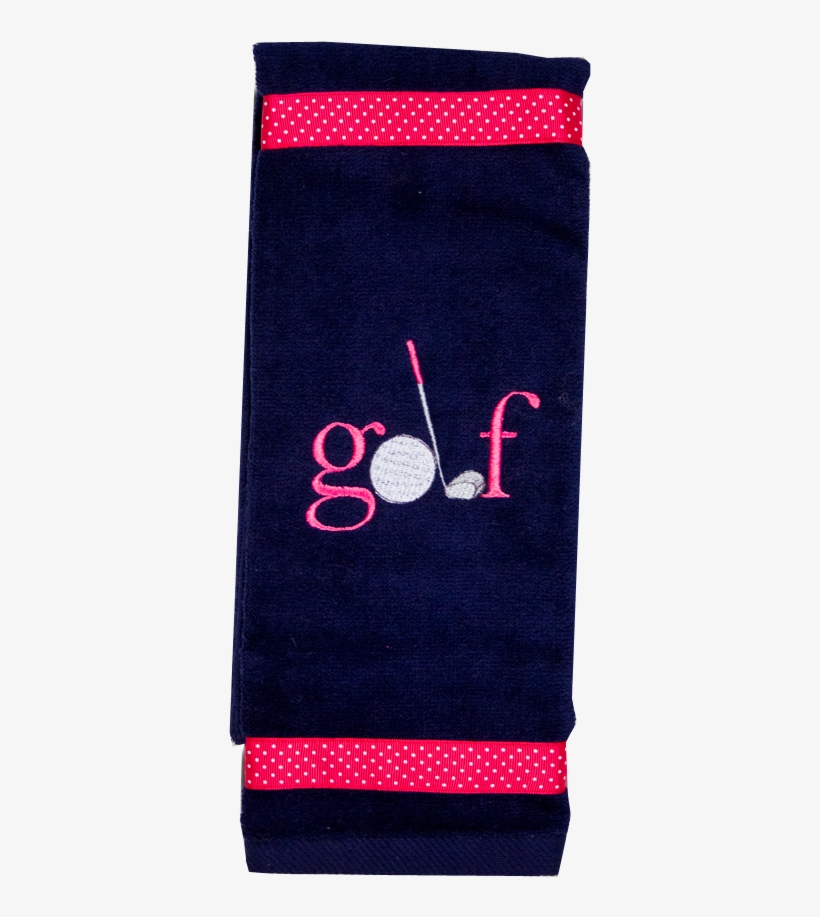 Golf Towel Navy - Pattern, transparent png download