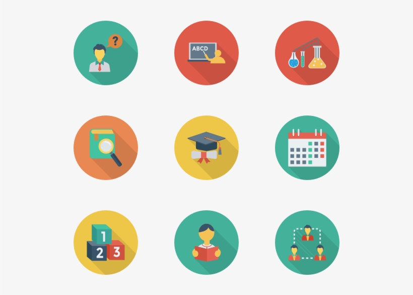 Education - Flat Icon, transparent png download