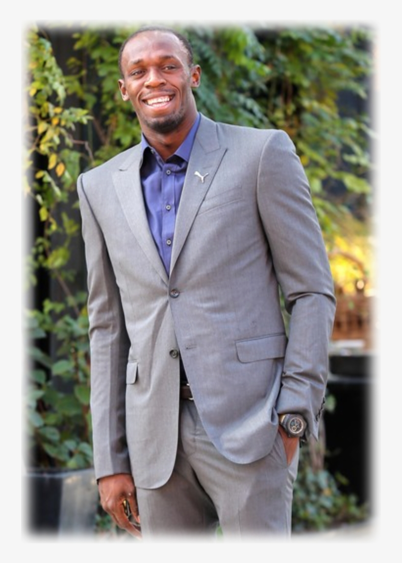 P3 Usain Bolt - Tuxedo, transparent png download