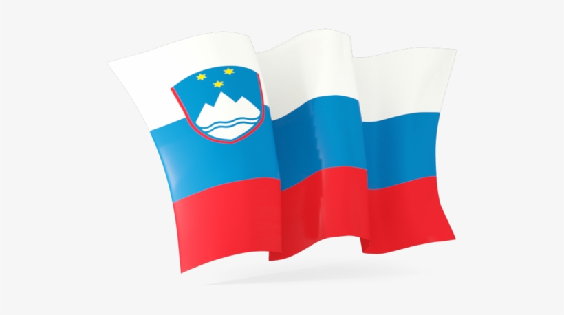Waving Flag Png - Slovenia Flag Png, transparent png download