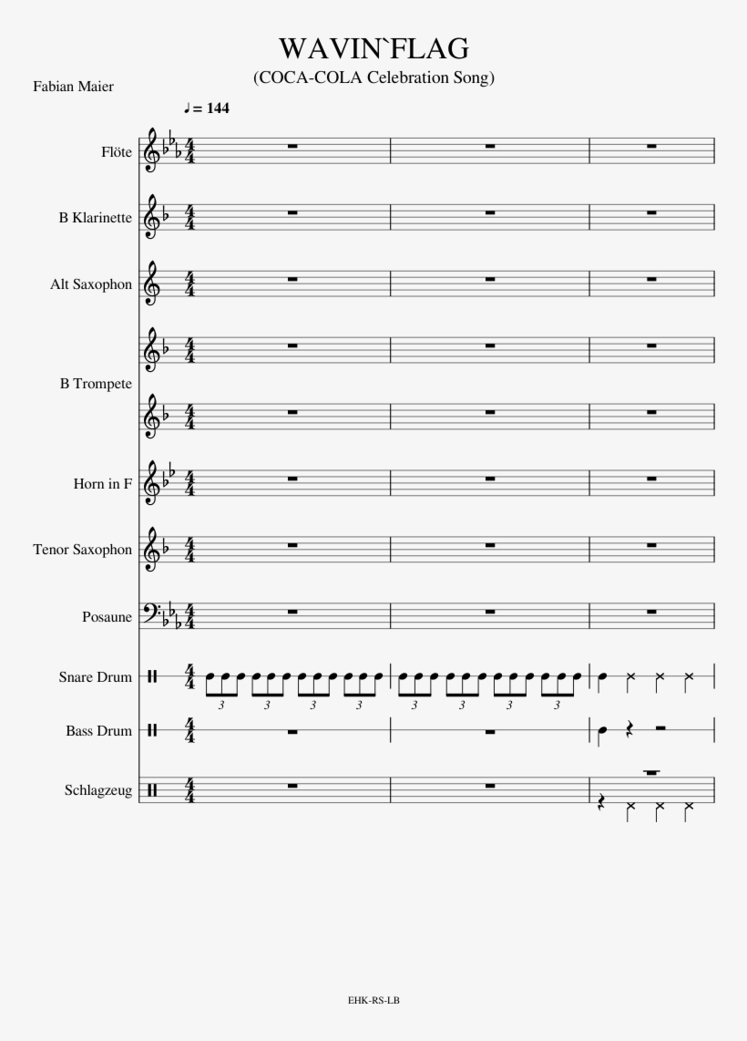 Free Waving Flag Images, Download Free Clip Art, Free - Moondog Bird's Lament Partition, transparent png download