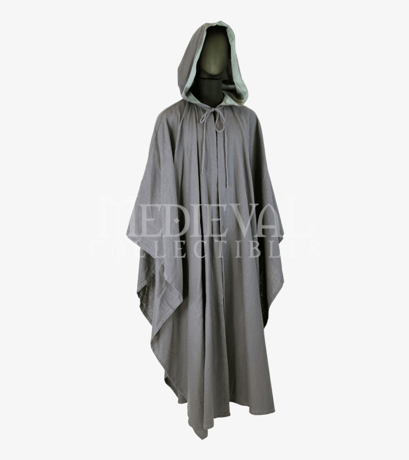 Gray Cloak With Sleeves, transparent png download
