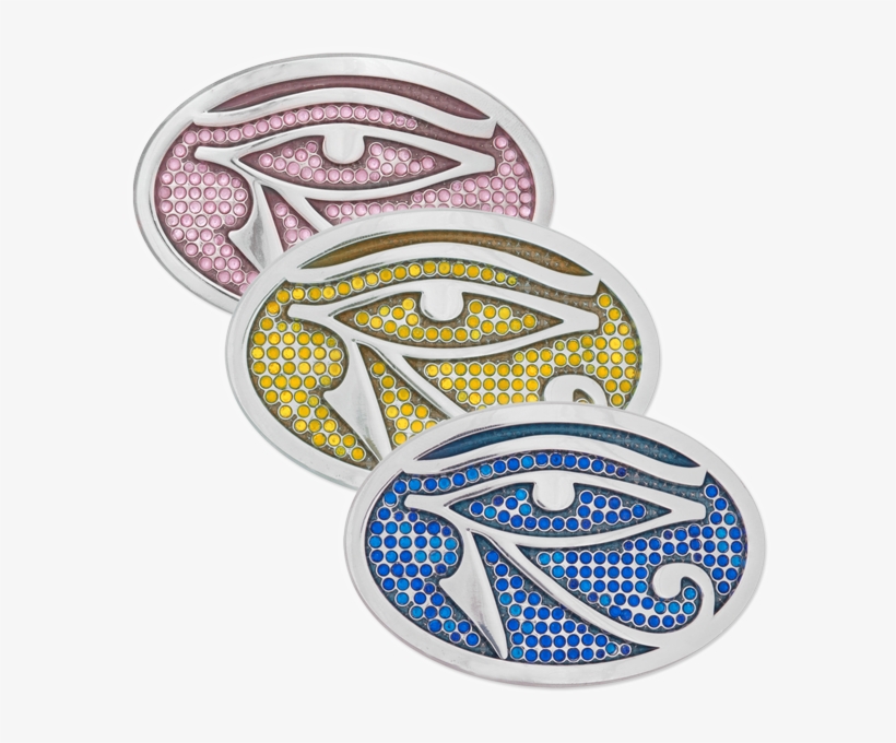 Adam Lambert Horus Stone Belt Buckle - Circle, transparent png download