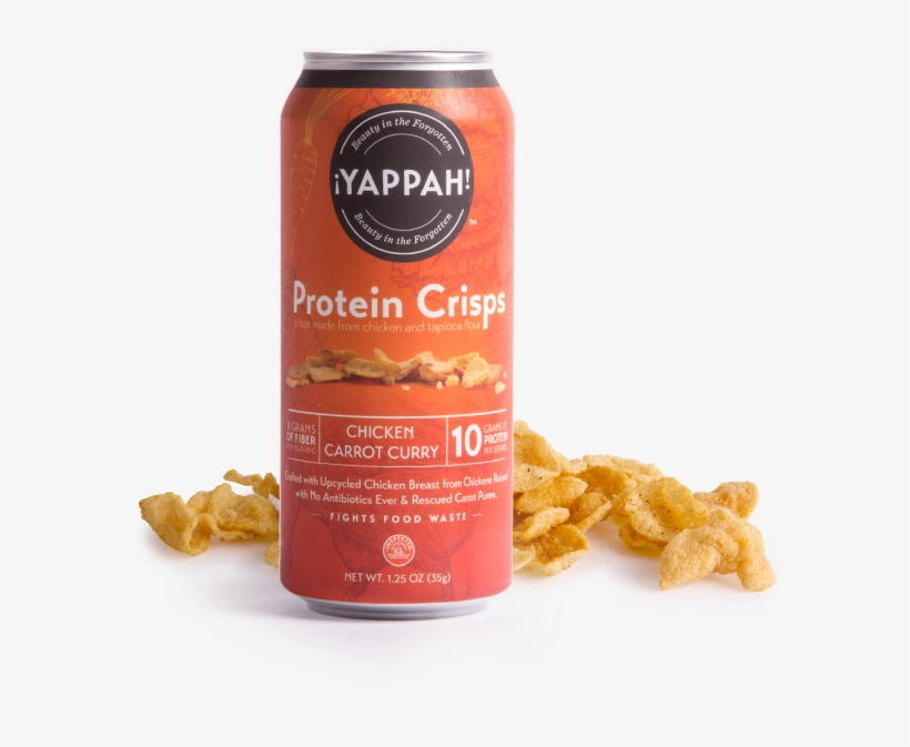 Carrot Curry Flavored - Yappah Protein Crisps, transparent png download