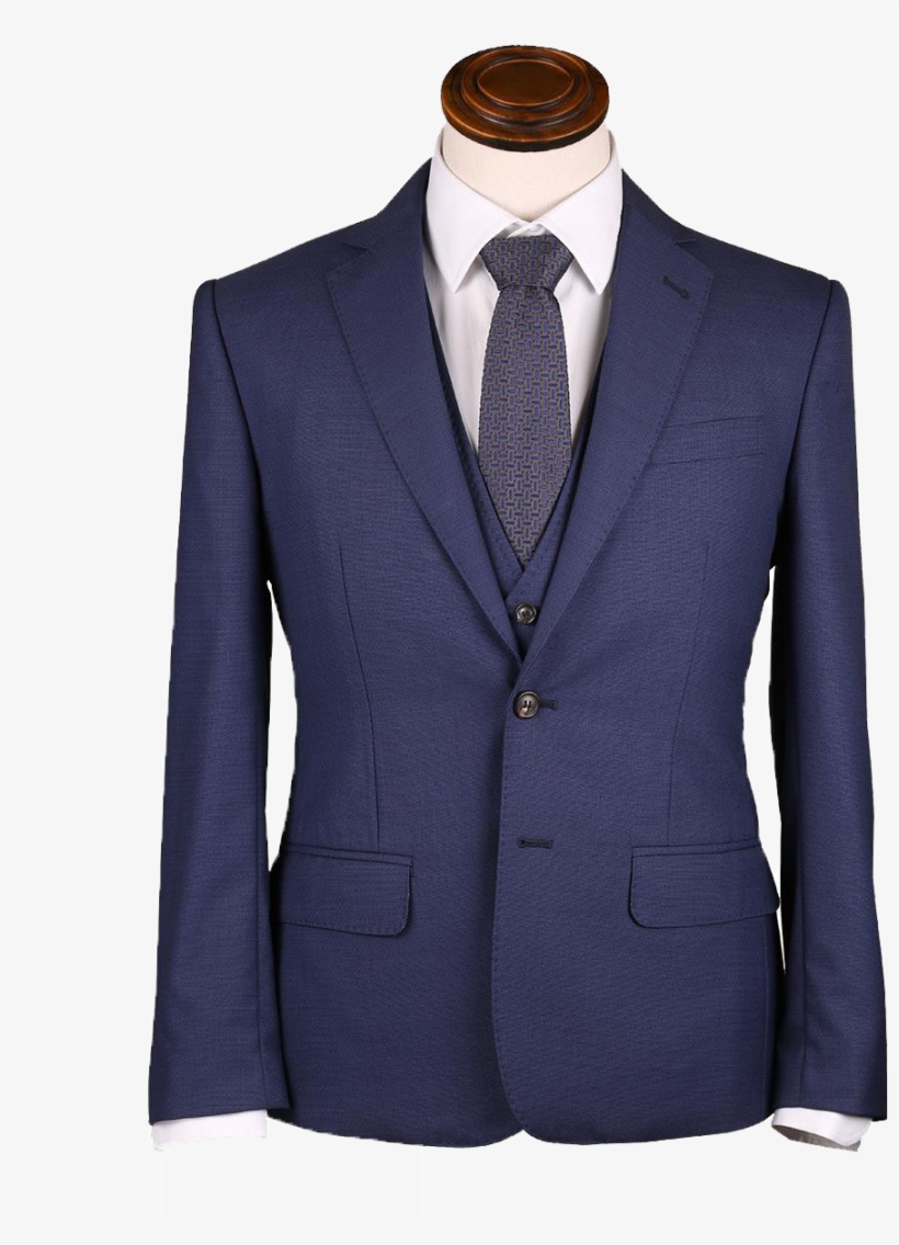 Traje Azul Png, transparent png download