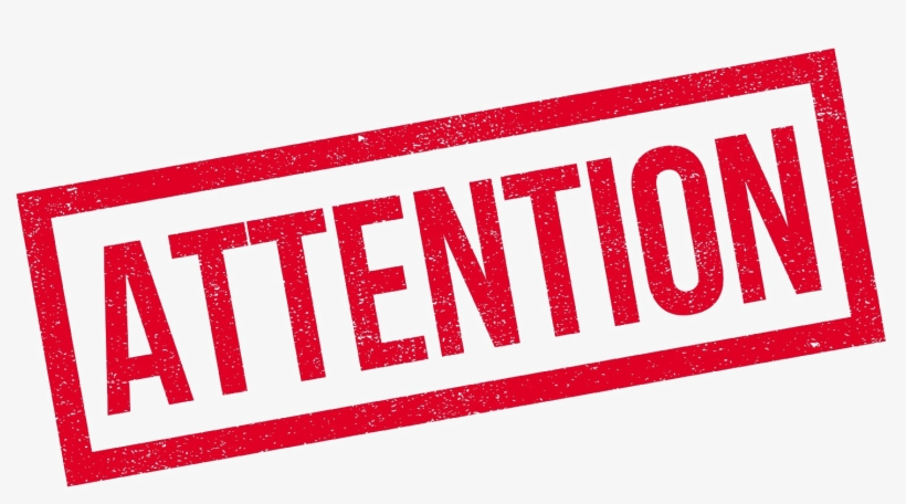 Your Attention, transparent png download