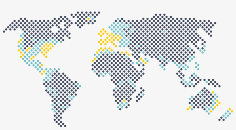 Where We Are - World Map, transparent png download