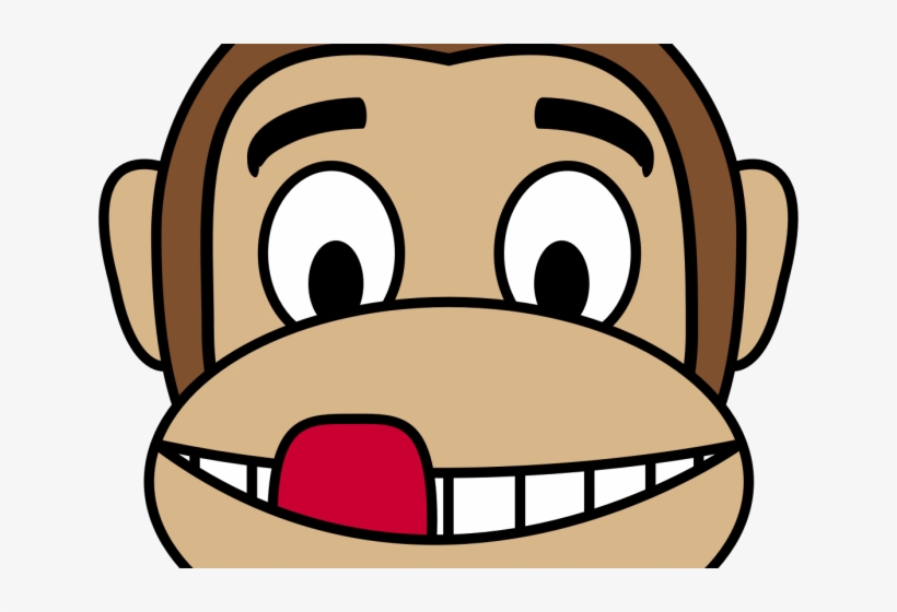 Original - Clip Art Gorilla Face, transparent png download