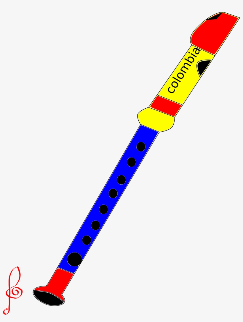 This Free Icons Png Design Of Flauta Colombiana, transparent png download