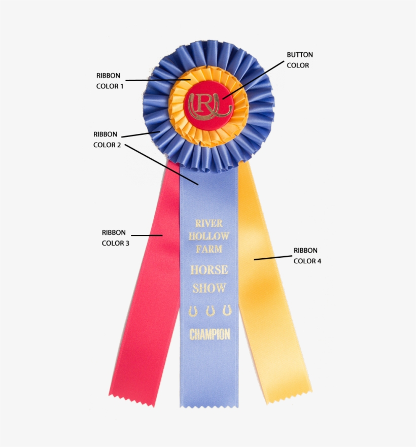 300 Custom Award Rosetterosettesrs 300 A2653 - Rosettes Horse Png, transparent png download