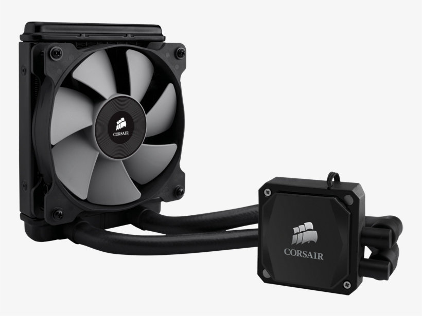 Picture Of Corsair Hydro Series H50-60 High Performance - Corsair Hydro Series H60 Water Cooler, transparent png download