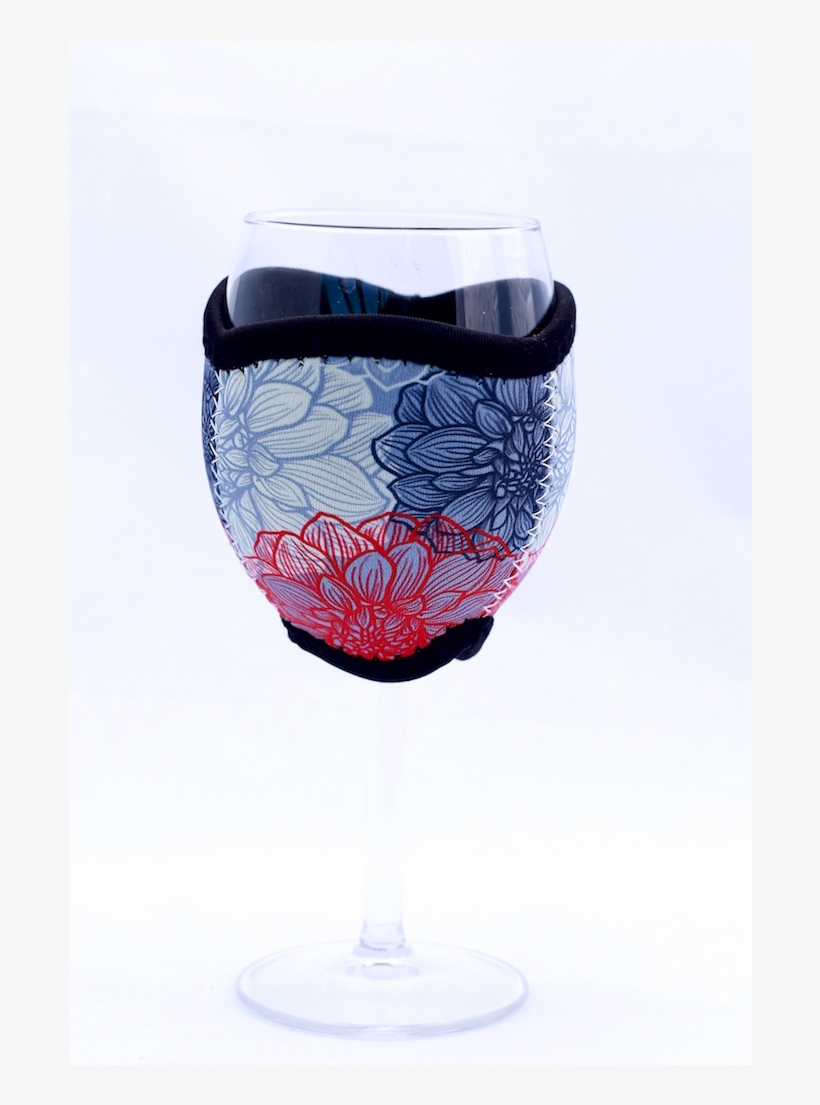 Chrysandtheum Wine Glass Cooler - Champagne Stemware, transparent png download