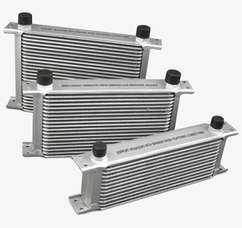 Universal 13 Row Aluminium Oil Cooler - Aluminium Oil Coolers, transparent png download