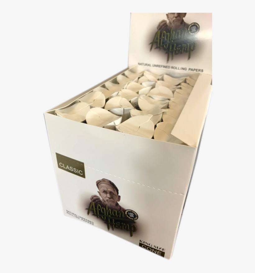 Afghan Hemp Pre-rolled Cone Packs - Box, transparent png download
