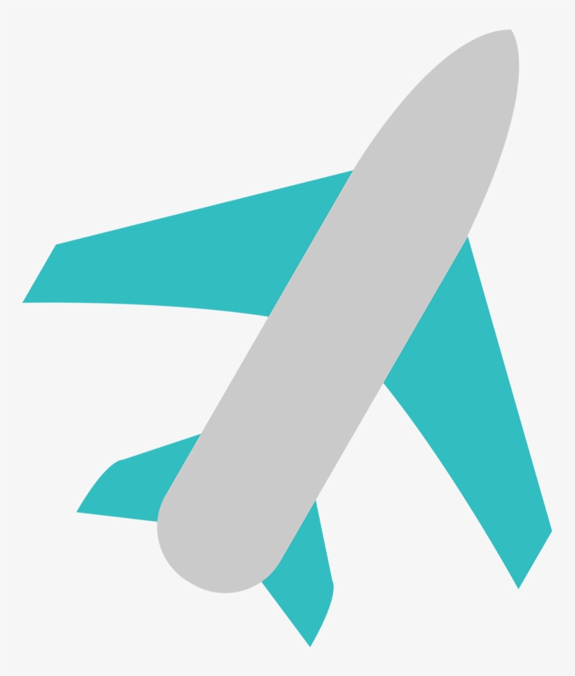 2 Tone Plane Icon 02 - Monoplane, transparent png download
