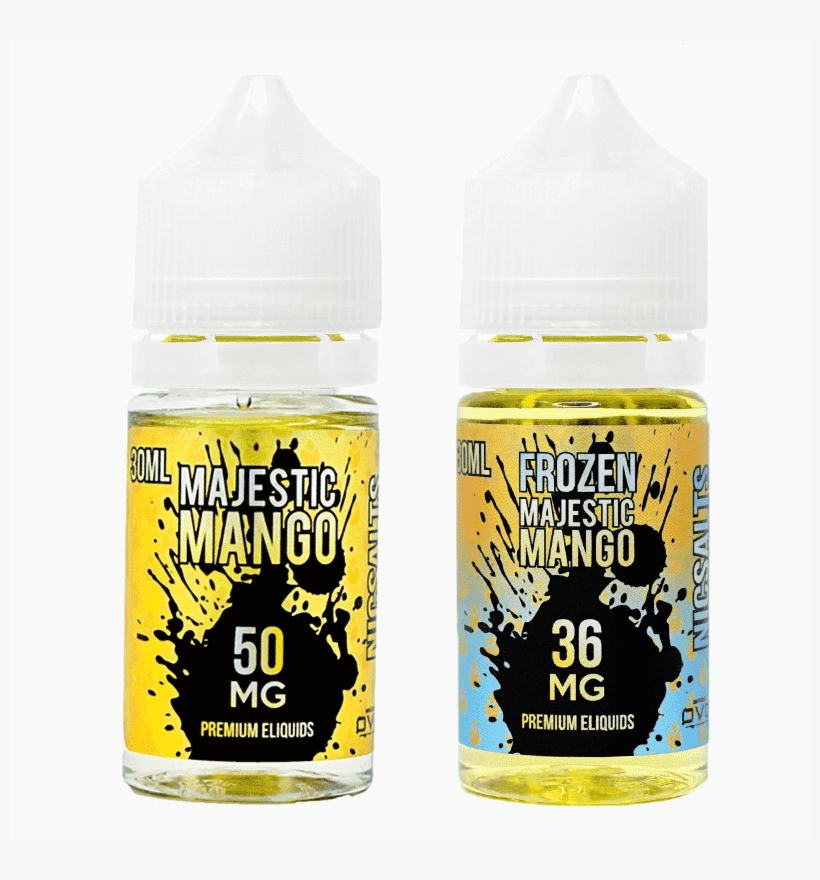 Majestic Mango Salt Nic Combo Pack By Mighty Vapors - Majestic Mango Mighty Vapors Nic Salt, transparent png download
