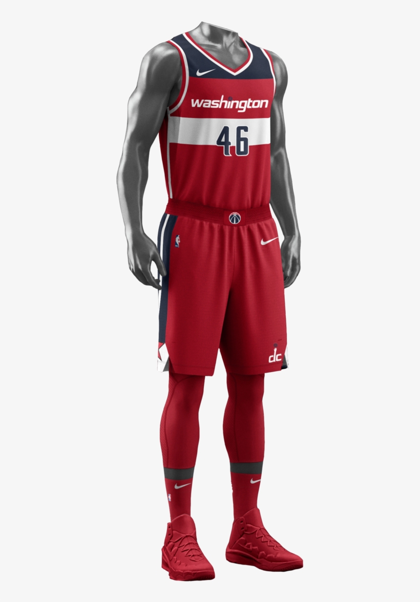 Each Team Has Its Own Identity, One That Separates - Washington Wizards Nike Uniforms, transparent png download