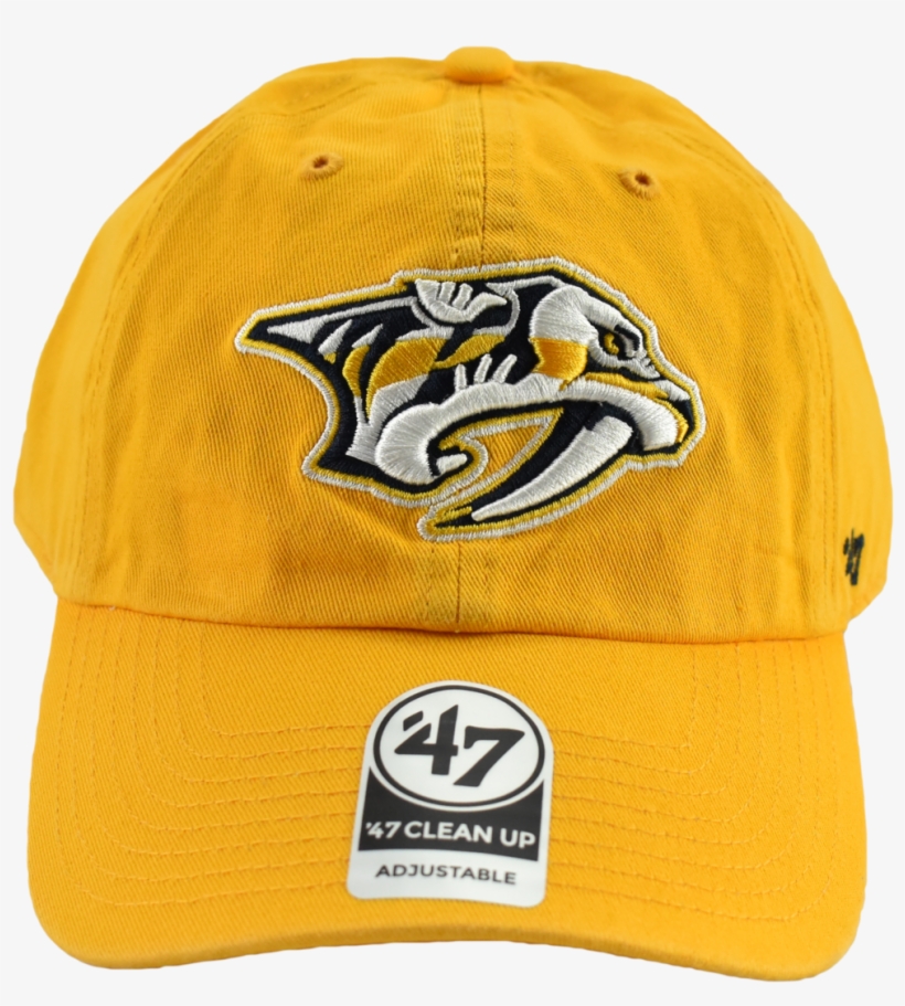 Nashville Predators Yellow '47 Nhl Dad Hat, transparent png download