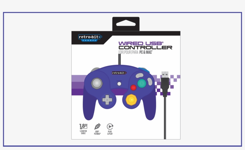 Gamecube Controller Retro, transparent png download