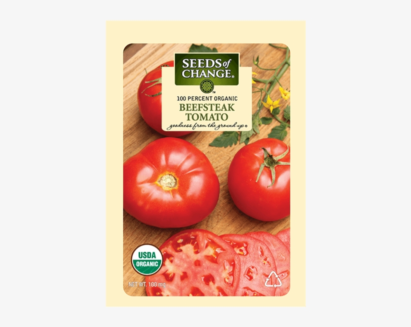 Organic Beefsteak Tomato Seeds - Seeds Of Change, transparent png download