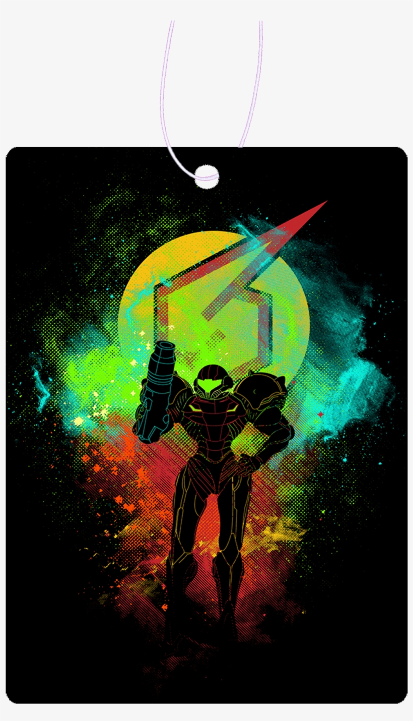 Metroid Air Freshener - Graphic Design, transparent png download