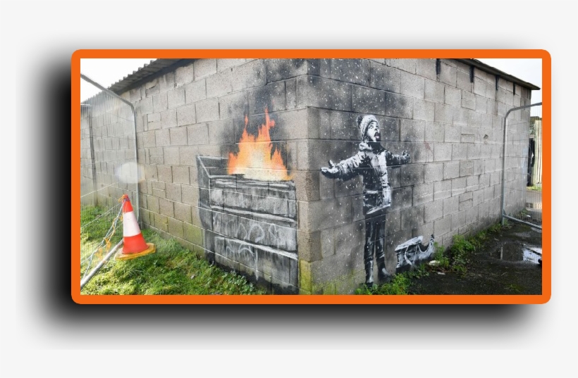 Banksy Comes To Brentwood - Port Talbot Banksy, transparent png download