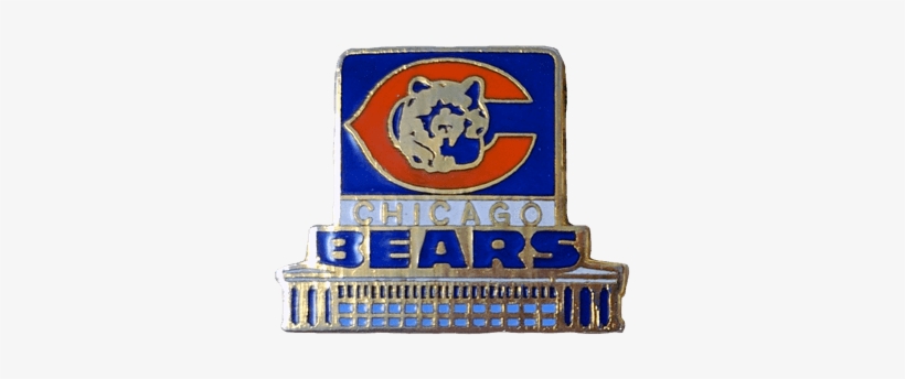 Vintage Chicago Bears Pin, Vintage Pin, Peabe, Peabe - Label, transparent png download