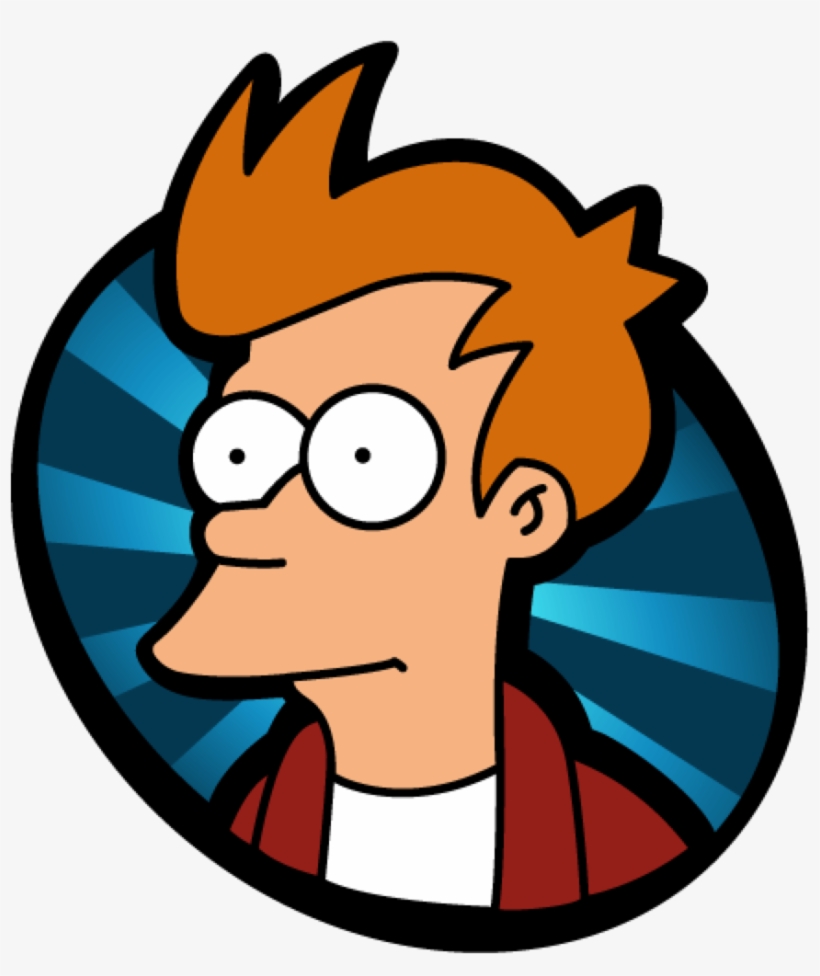 There, Now He's Trapped In A Book I Wrote - Philip J Fry Avatar, transparent png download
