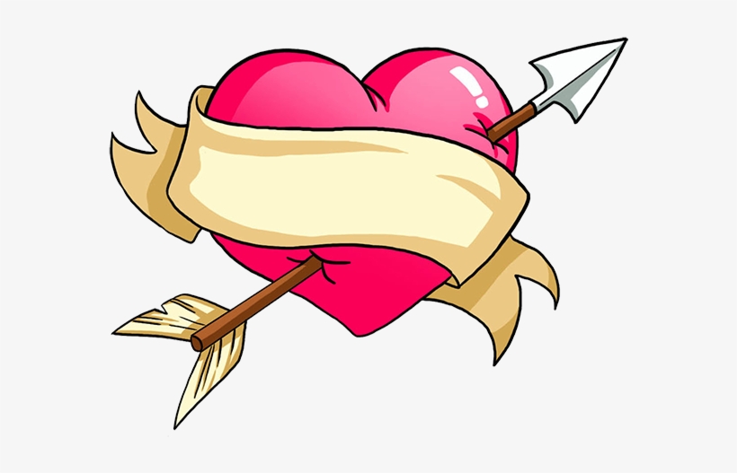 Heart With Arrow, transparent png download