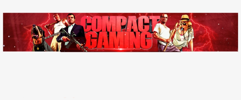 Compact Gaming Banner - Poster, transparent png download
