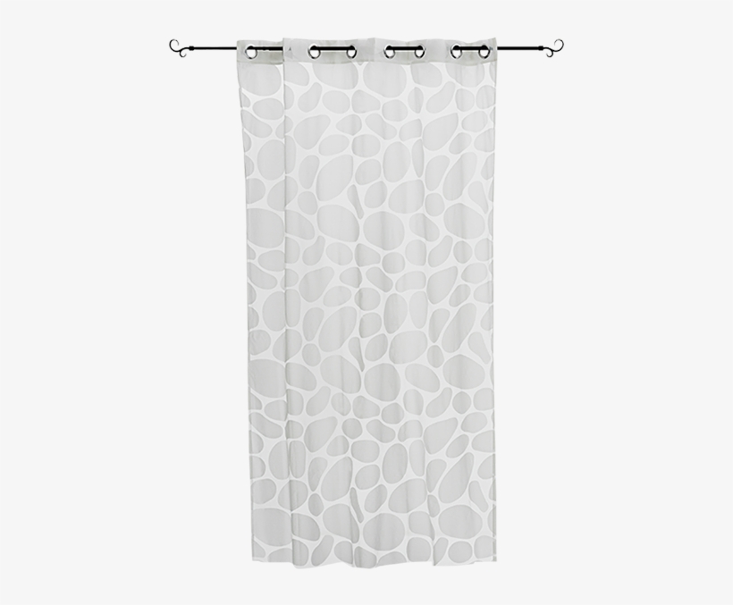 Image For 56x96" Eyelet Curtain - Monochrome, transparent png download