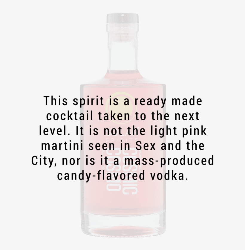 Solar Spirits Cosmic Cosmo Cocktail 750ml - Glass Bottle, transparent png download