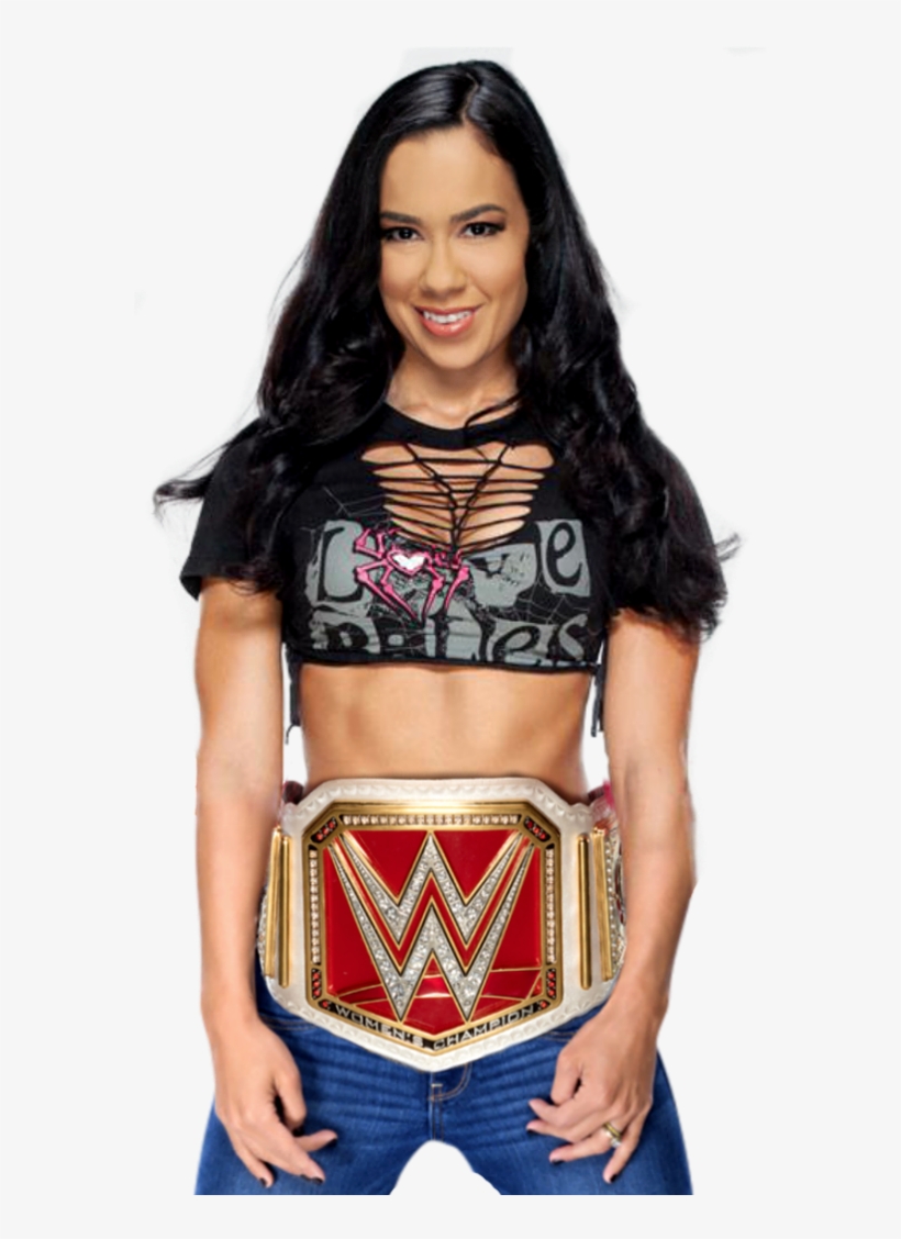 This Is A Background-free Image, It Doesn't Contain - Aj Lee Raw Womens Championship, transparent png download