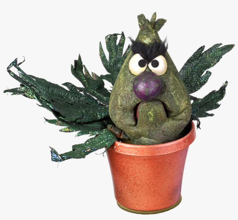 Stinky The Stinkweed - Sesame Street Plant, transparent png download