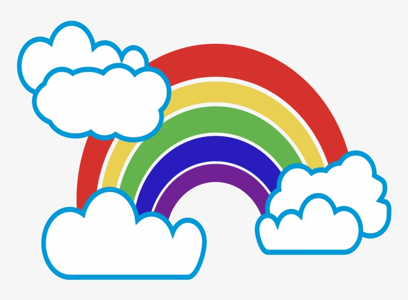 Isolated Rainbow - Portable Network Graphics, transparent png download