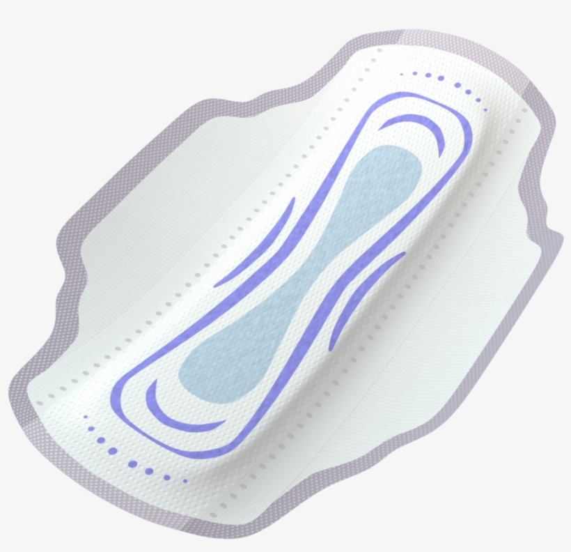 Sanitary Napkin Airlaid - Sock, transparent png download